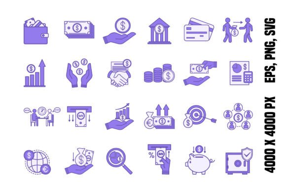 Colored Set of Finance Icons: A Designer's Real-World Review