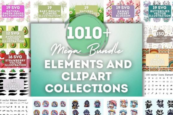 Elements and Cliparts Bundle Review for Small Business Branding