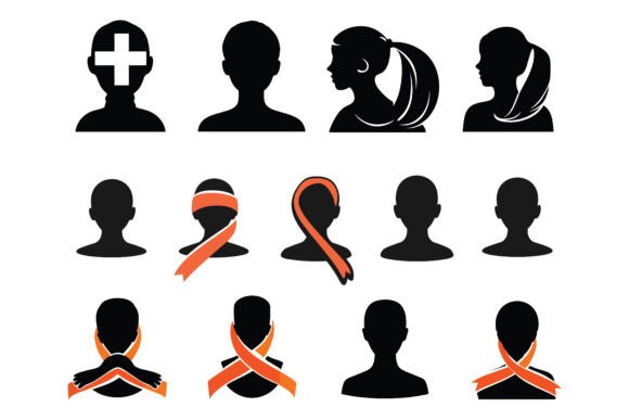 Leukemia Awareness Month Emblem: Graphics and Illustrations for Real Projects