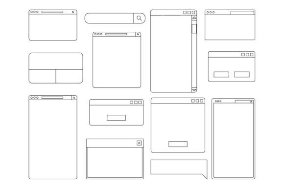 Minimalist User Interface Design Bundle: Essential Graphics and Icons