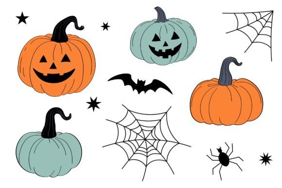 Vector Halloween Bundle: Graphics & Decorative Elements for Modern Blogs