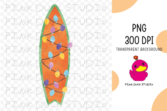 Watercolor Surfboard Christmas in July: A Designer's Review